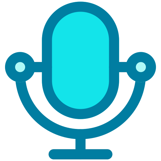 Mic Generic Blue icon