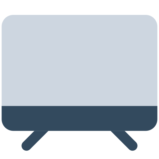smart tv Generic Flat Icône