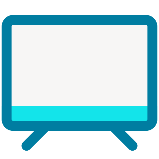 Smart tv Generic Blue icon