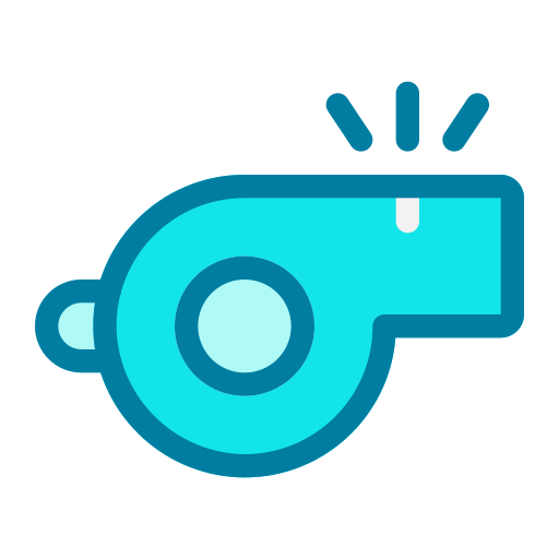 Whistle Generic Blue icon