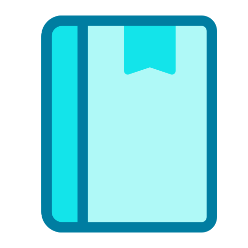책 Generic Blue icon