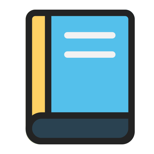 libro Generic Outline Color icono