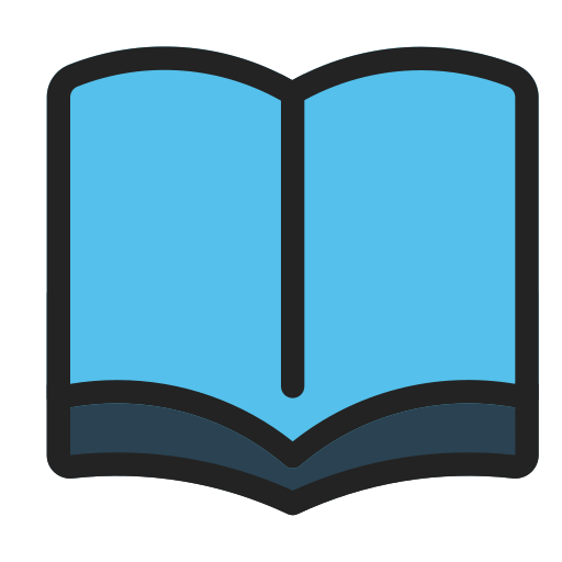 Book Generic Outline Color icon