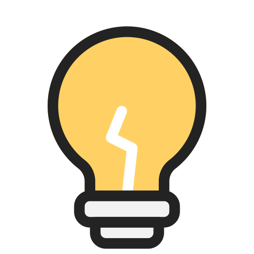 Idea Generic Outline Color icon