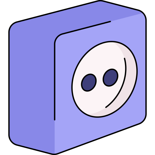 Outlet Generic Thin Outline Color icon