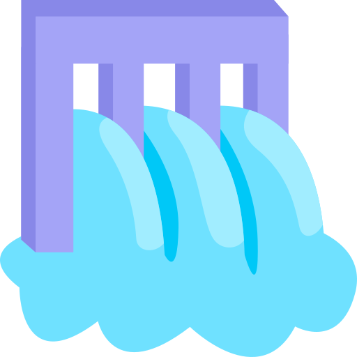 hydro-elektrisch Generic Flat icoon