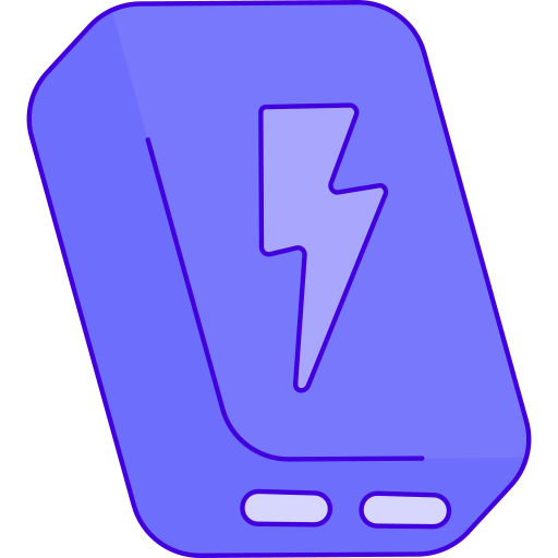 전원 은행 Generic Blue icon