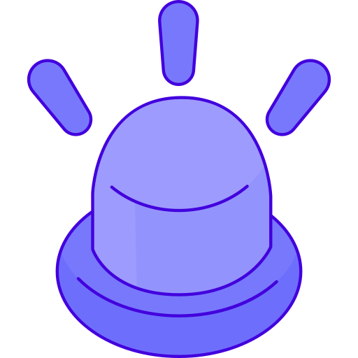 サイレン Generic Blue icon