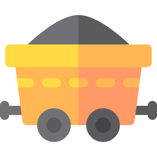 Wagon Basic Rounded Flat icon