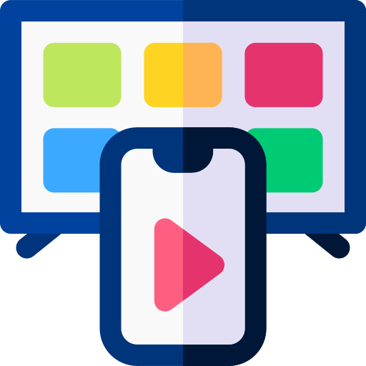 smart-tv Basic Rounded Flat icon