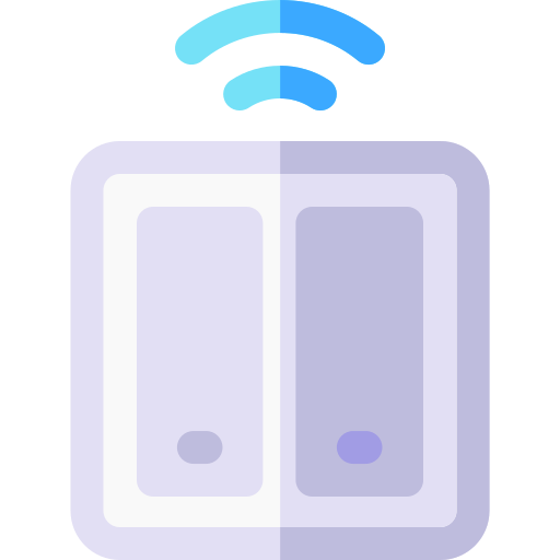 Smart switch Basic Rounded Flat icon