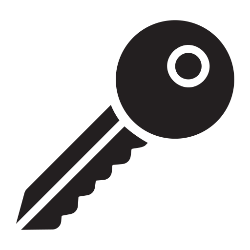 sleutel Generic Glyph icoon