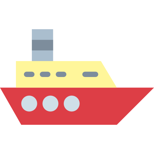 Ship Smalllikeart Flat icon