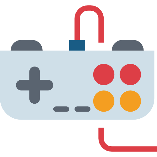 Gamepad Smalllikeart Flat icon