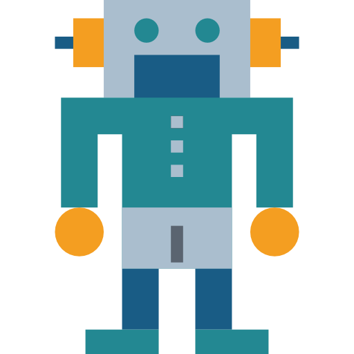 Робот Smalllikeart Flat иконка