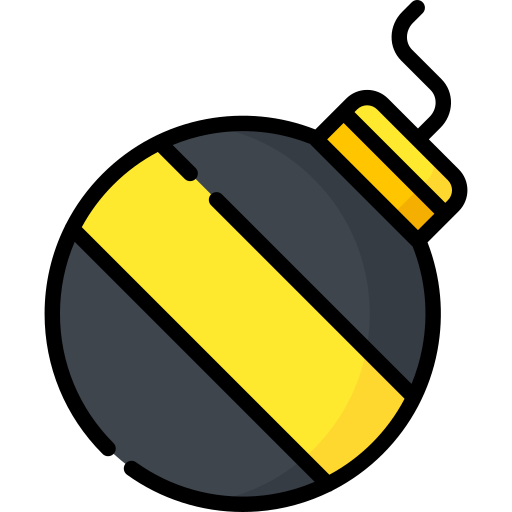 폭탄 Special Lineal color icon