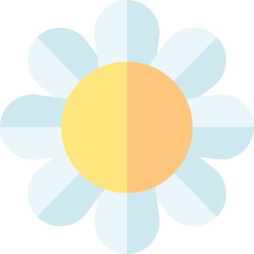 꽃잎 Basic Rounded Flat icon