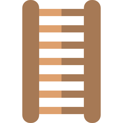 階段 Basic Rounded Flat icon
