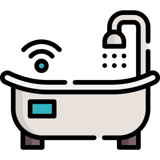 bañera Special Lineal color icono