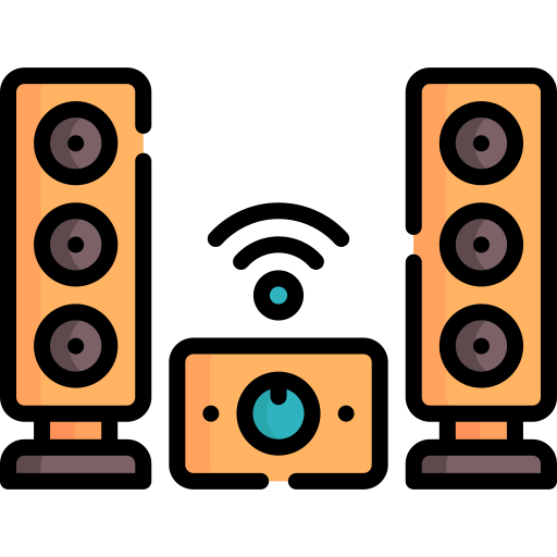 Аудио система Special Lineal color иконка