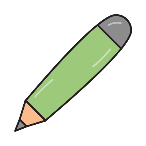 Pencil Generic Hand Drawn Color icon