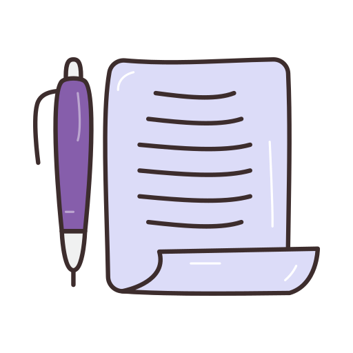 Document Generic Hand Drawn Color icon