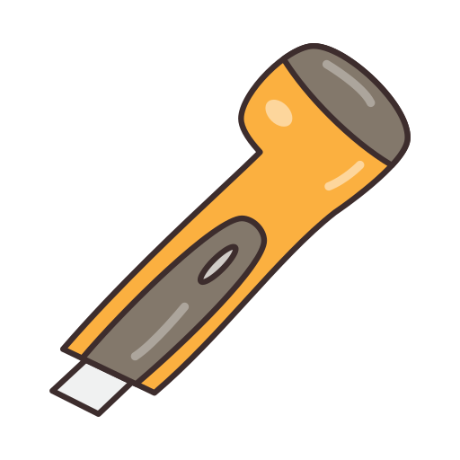 nóż do papieru Generic Hand Drawn Color ikona