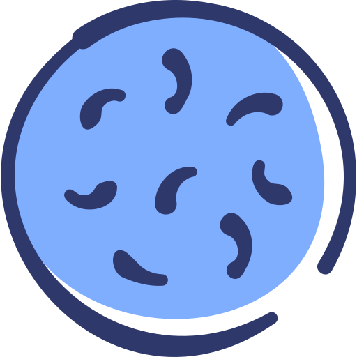 placa de petri Basic Hand Drawn Lineal Color icono