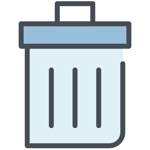 mülleimer Generic Outline Color icon