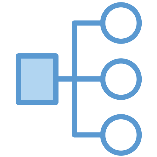 Sitemap Generic Blue icon