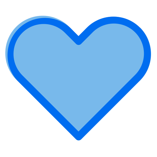 애정 Generic Blue icon