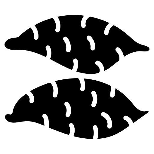 słodki ziemniak Generic Glyph ikona