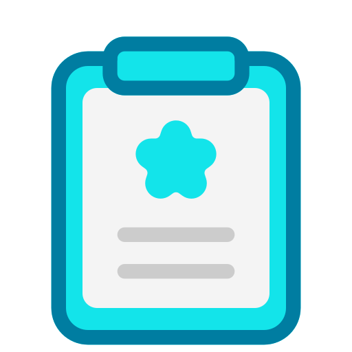 klembord Generic Blue icoon