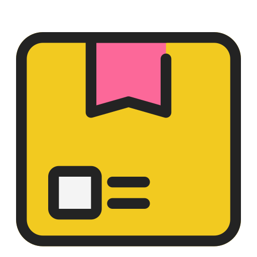 배달 상자 Generic Outline Color icon