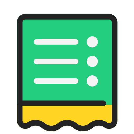 송장 Generic Outline Color icon