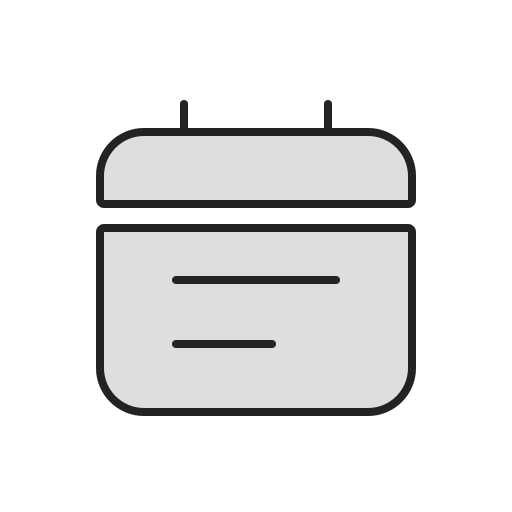 カレンダー Generic Outline Color icon