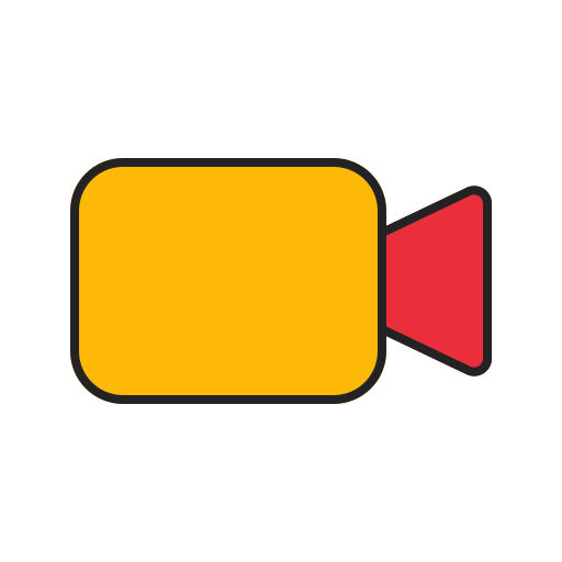 Видеокамера Generic Outline Color иконка