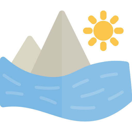 jezioro Generic Flat ikona