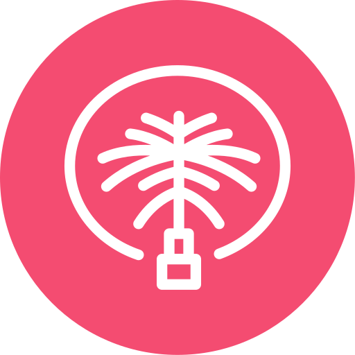 palm jumeirah Generic Flat icon