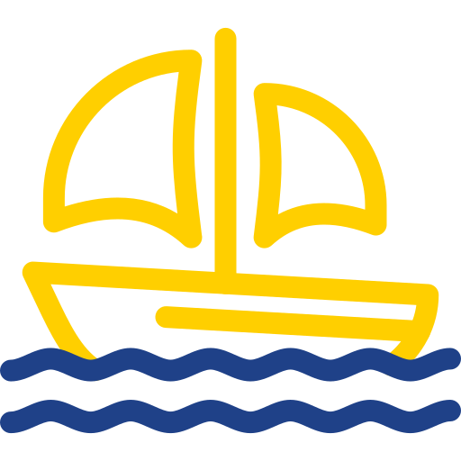 ボート Generic Outline Color icon