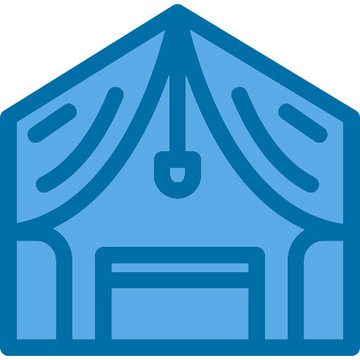 acampar Generic Blue icono
