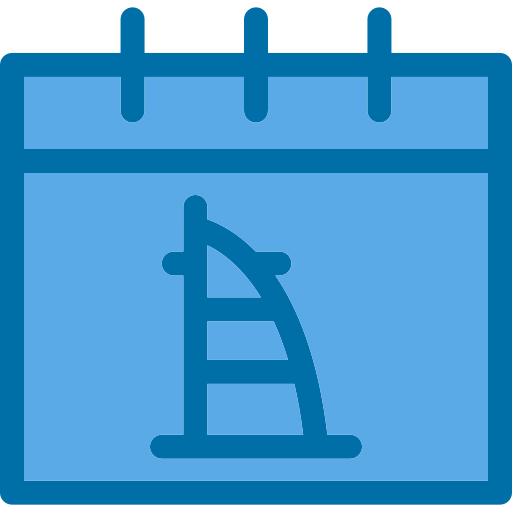 Dates Generic Blue icon