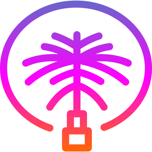 jumeirah di palma Generic Gradient icona