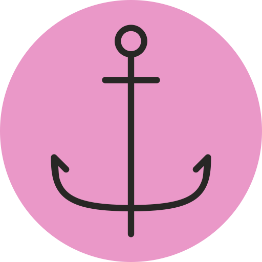 Anchor Generic Rounded Shapes icon