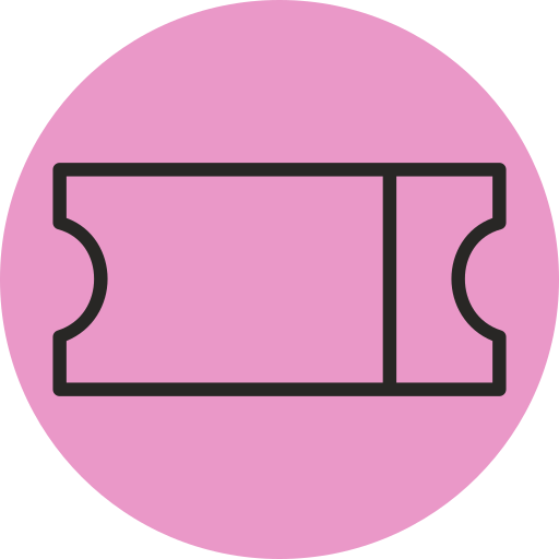 티켓 Generic Rounded Shapes icon