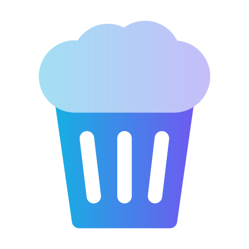popcorn Generic Blue icoon