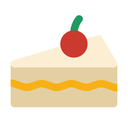 Cake slice Generic Flat icon