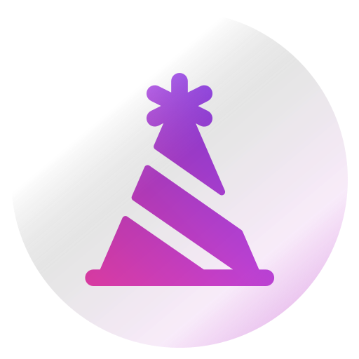 파티 용 모자 Generic Flat Gradient icon