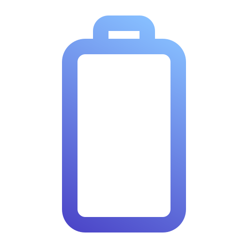 volle batterij Generic Gradient icoon