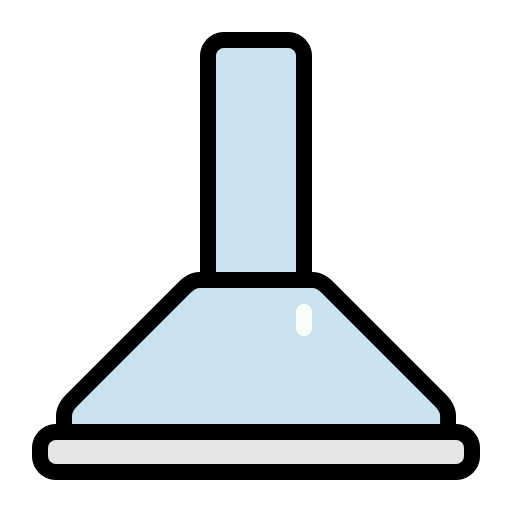 Cooker hood Generic Outline Color icon